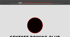 Desktop Screenshot of geneseerowingclub.com